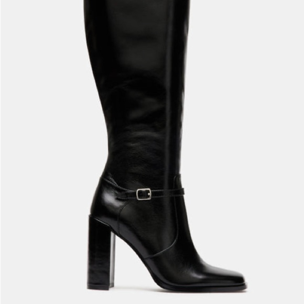 New W/O box Steve Madden Adalyn Black Boot 11